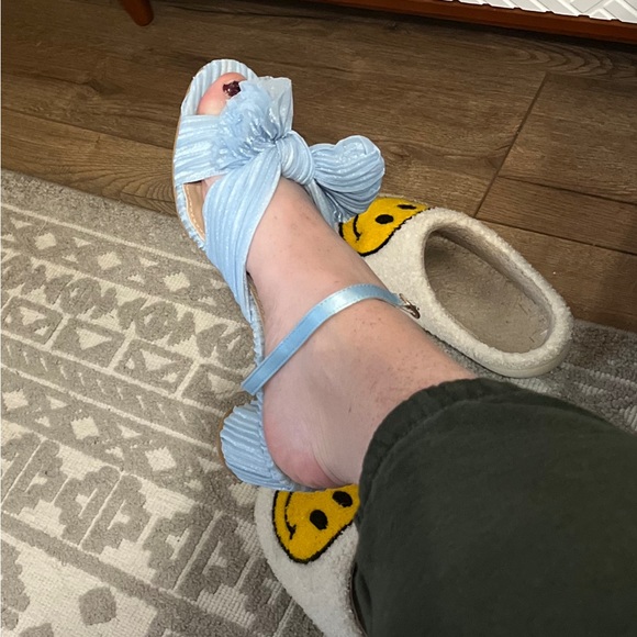 Open toe heel with bow - Picture 3 of 3